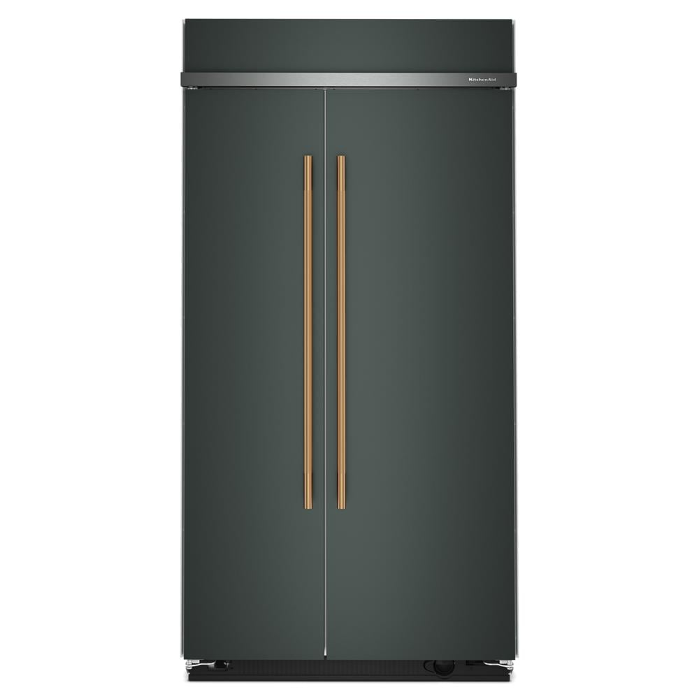 25.5 Cu. Ft. 42-Inch Built-In Side-by-Side Refrigerator with Signature Platinum Interior in Juniper