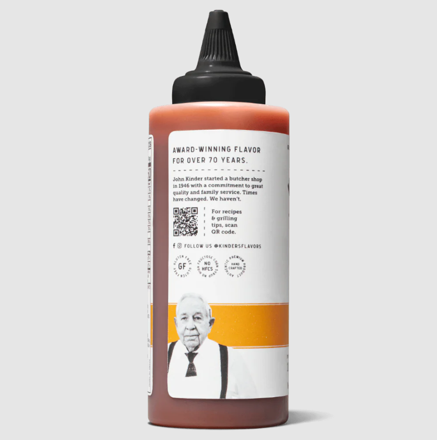 Kinder's Honey Hot BBQ Sauce, 15.5 Oz.