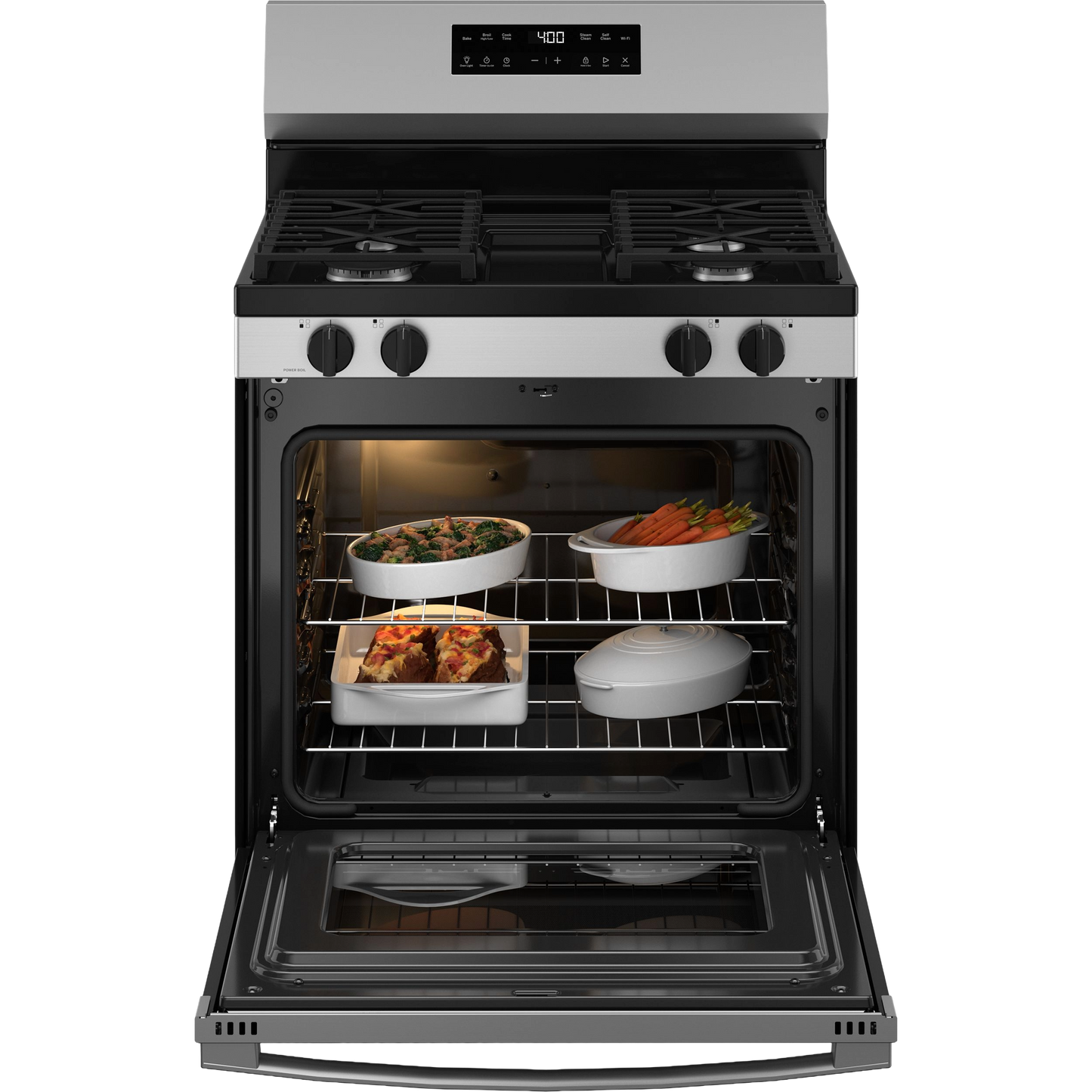 GE® 30" Free-Standing Gas Range
