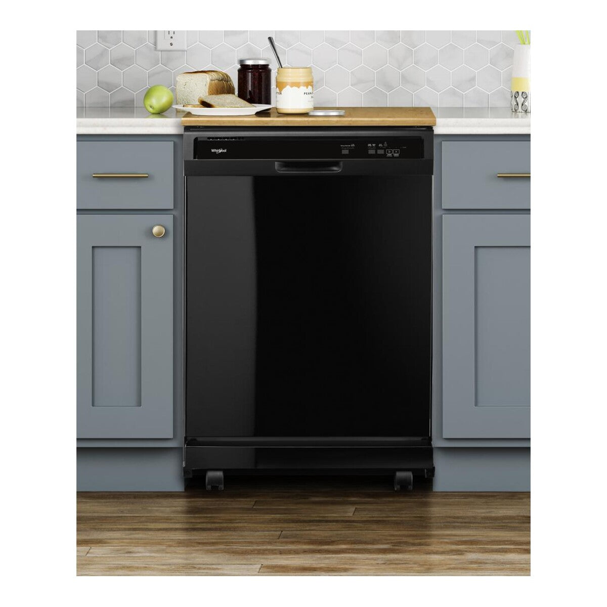 Heavy-Duty Dishwasher with 1-Hour Wash Cycle