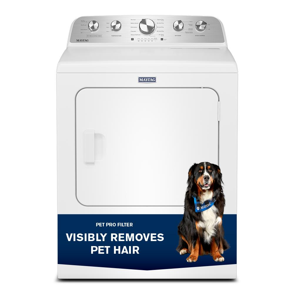 7.0 Cu Ft. Load Electric Dryer with Extra Power and Pet Pro Option