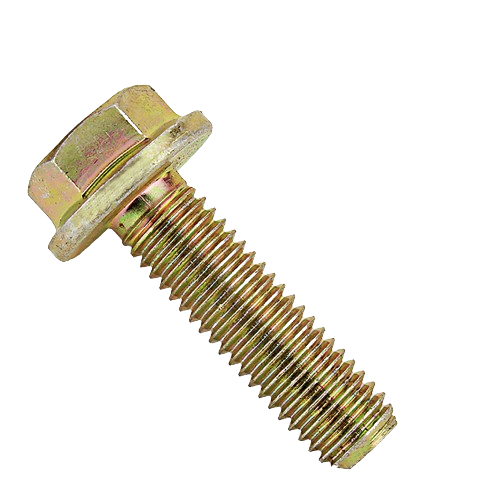 Hex head metal screw with flange and threaded shaft for John Deere hardware and parts accessories collections
