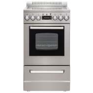 Avanti ELITE Series 20" Electric Range Oven - Stainless Steel