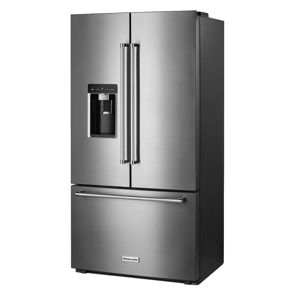 23.8 cu. ft. 36" Counter-Depth French Door Platinum Interior Refrigerator with PrintShield™ Finish