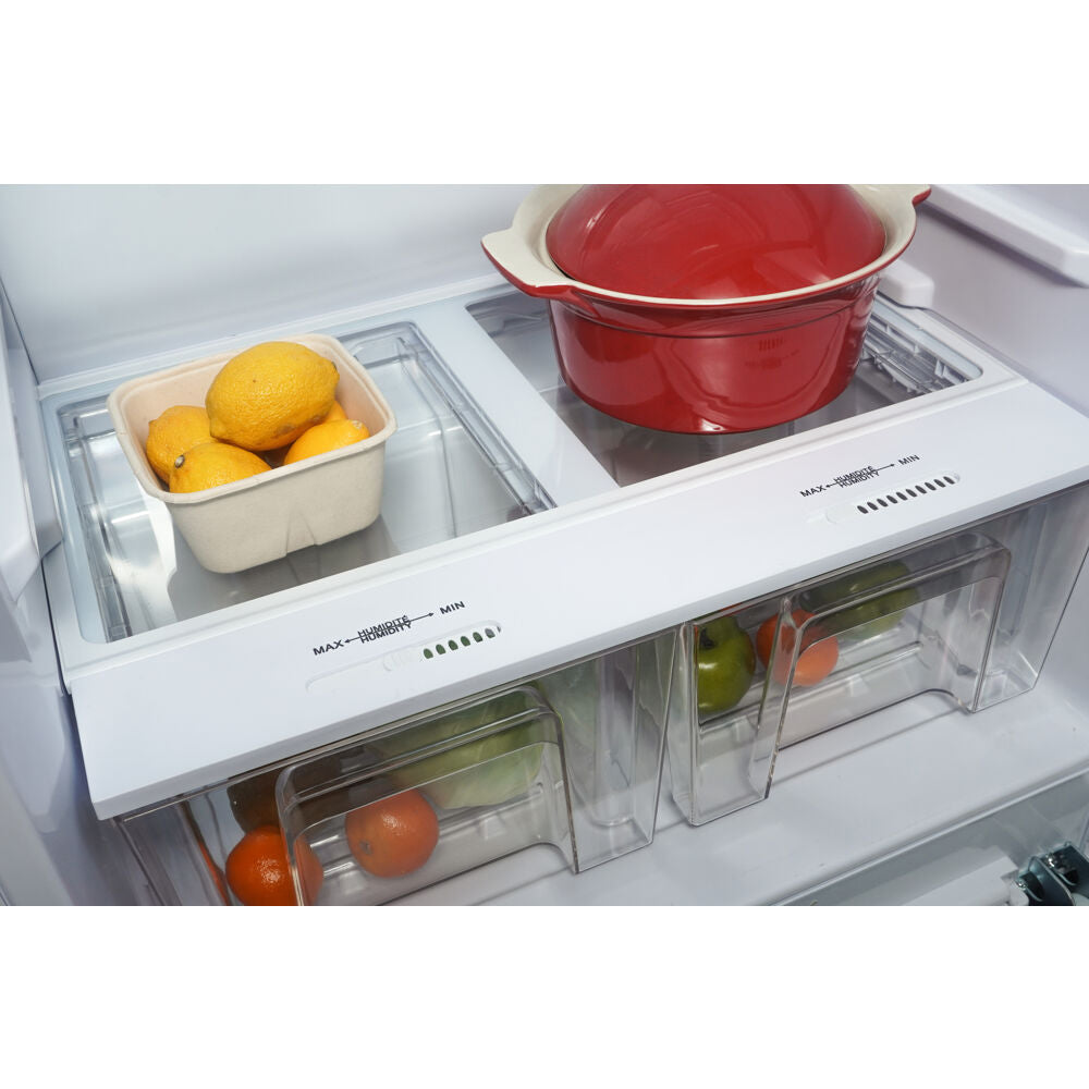 17 cuft Apartment Size Refrigerator, Two See-Thru Crispers, ESTAR