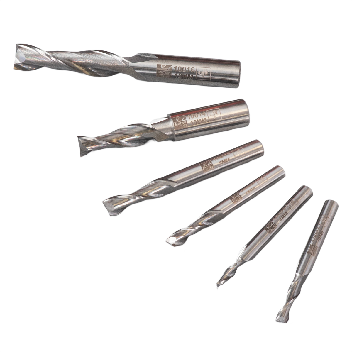 UJK 8mm x 27mm Solid Carbide Up Cut Spiral Cutter (1/2")