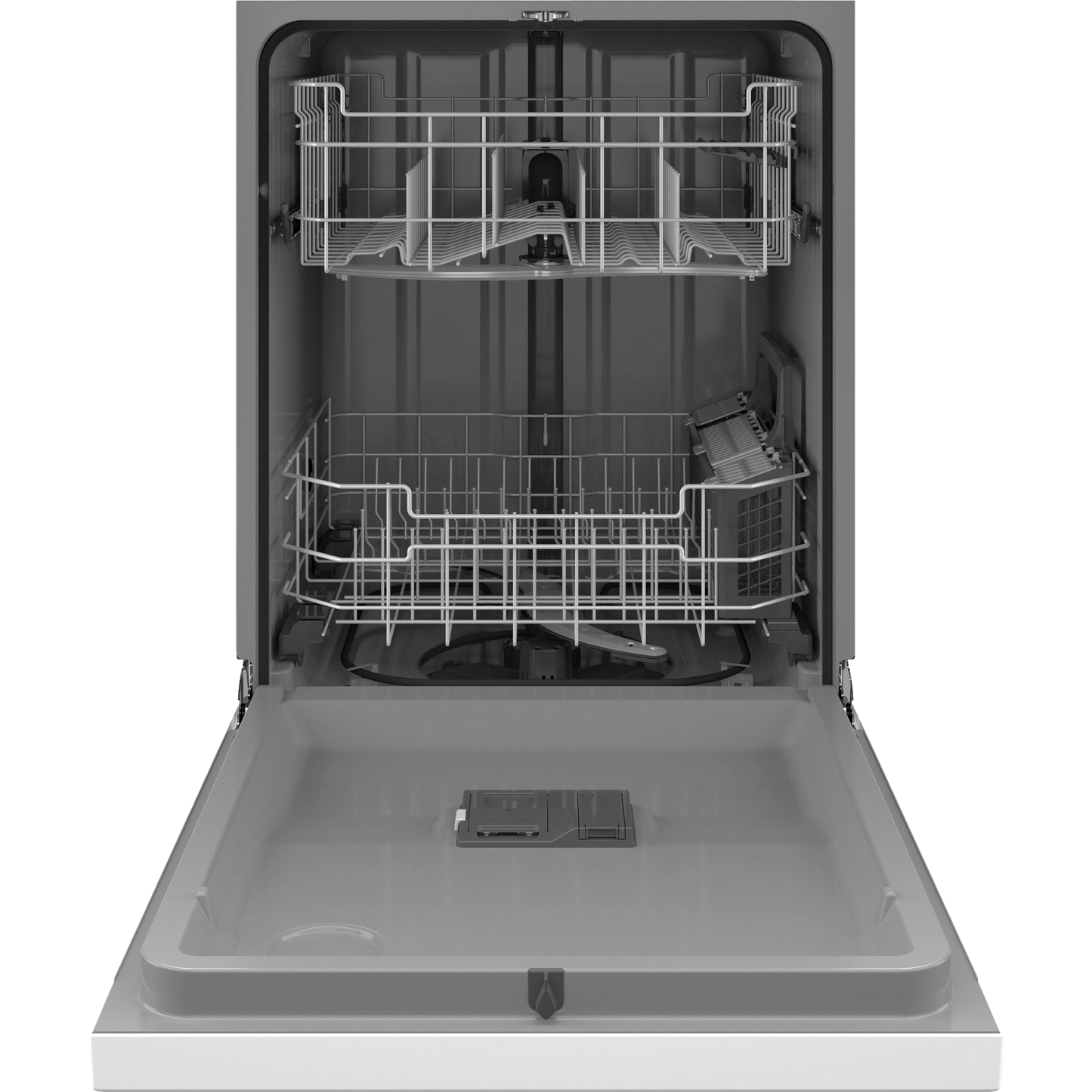 GE® ENERGY STAR® Front Control with Plastic Interior Dishwasher with Sanitize Cycle & Dry Boost