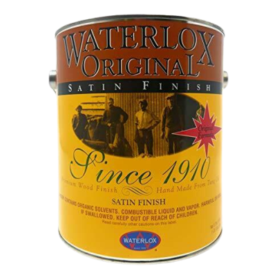 Waterlox Original Clear Satin Finish 1-gallon can for wood finishing in stains, sealers, and paint supplies collections