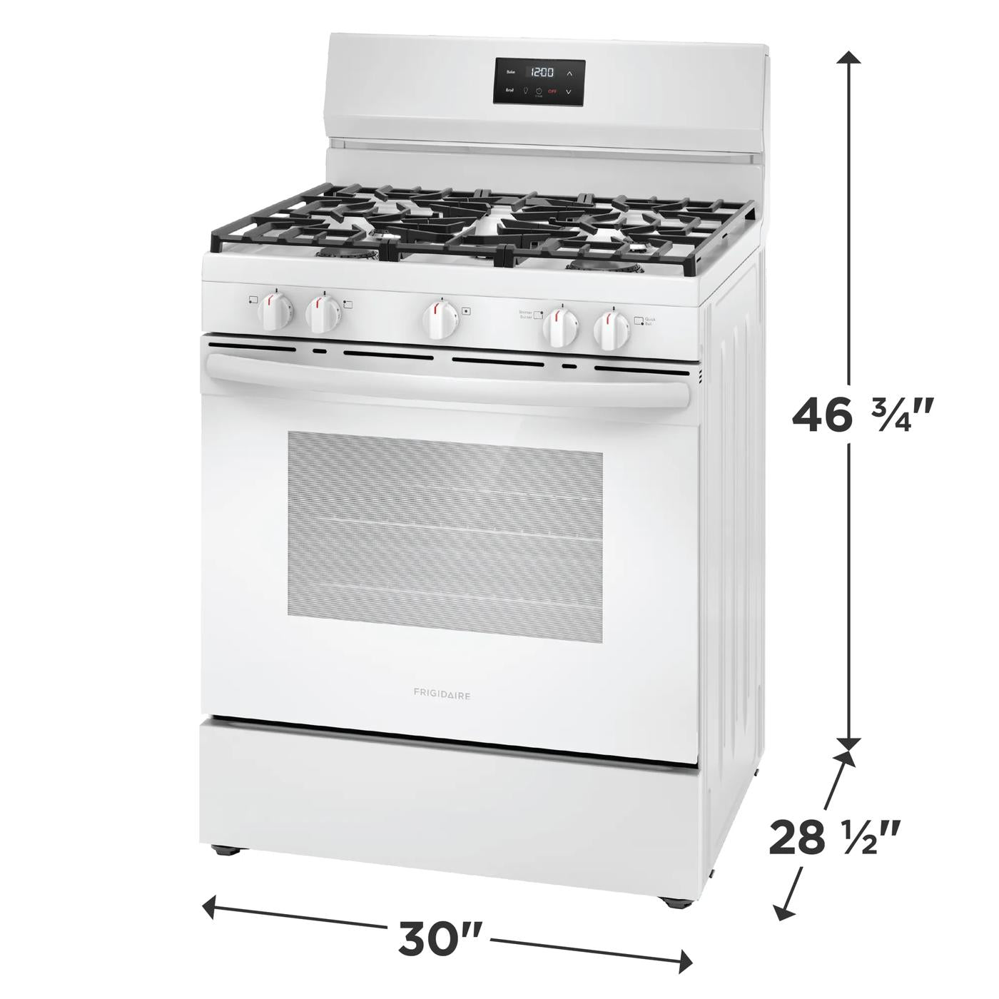 30" Gas Range