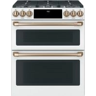 CAFÉ™ 30" Smart Slide-In, Front-Control, Dual-Fuel, Double-Oven Range with Convection