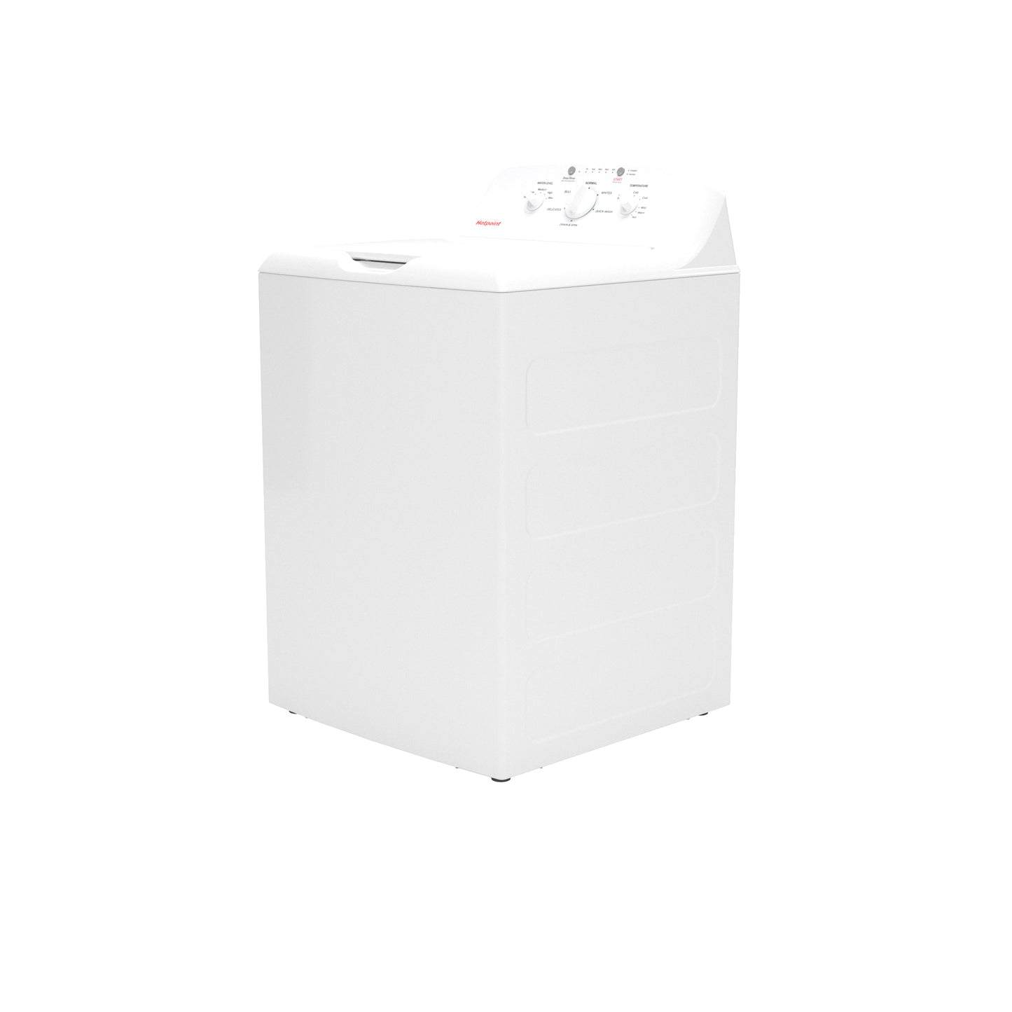 White top load washer with water level control and control panel from top load washers and appliances collection