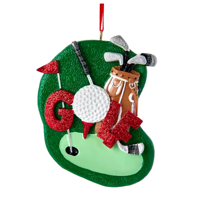 Kurt Adler Golf Ornament