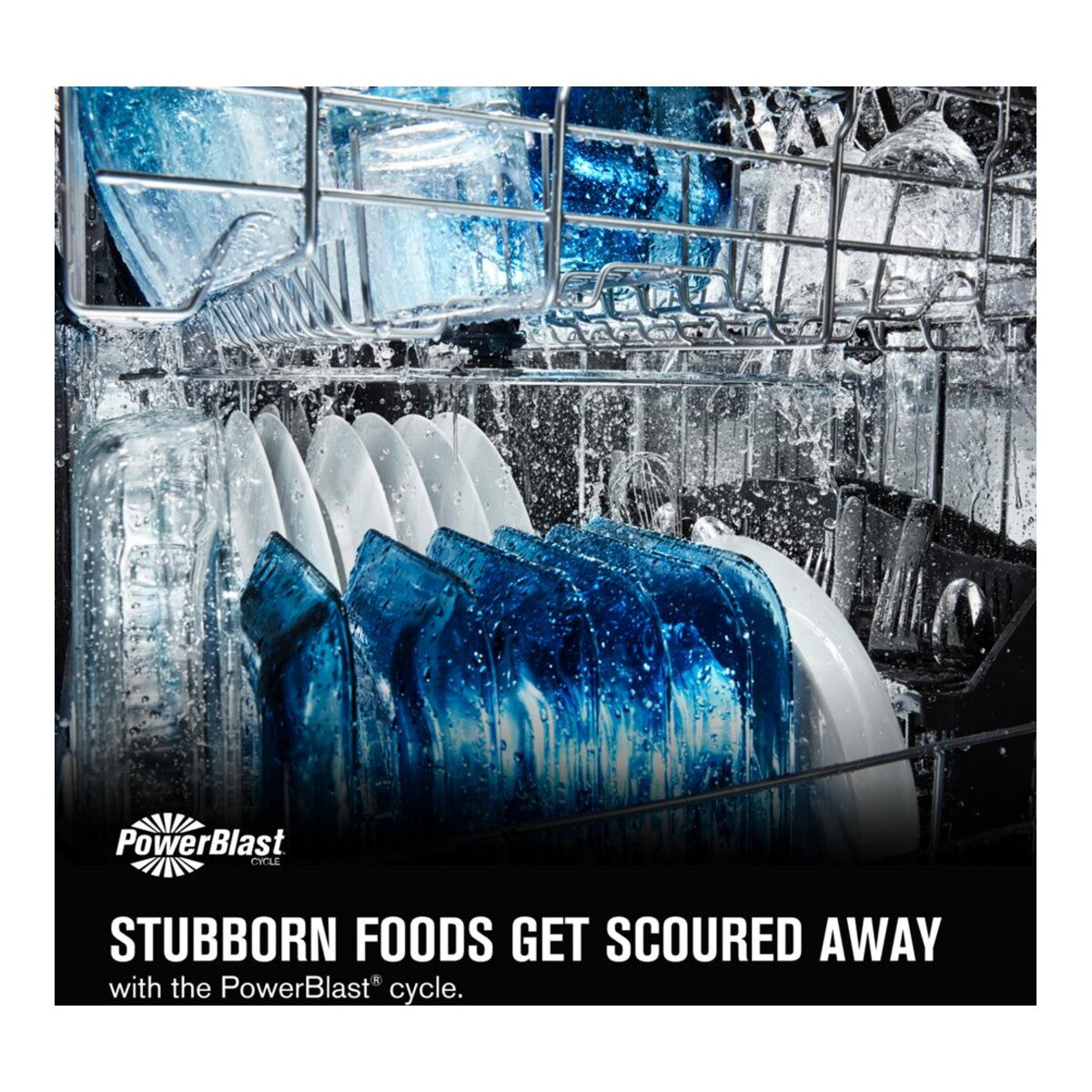 24” Front Control Dishwasher with Dual Power Filtration and PowerBlast® Cycle - 50 dBA