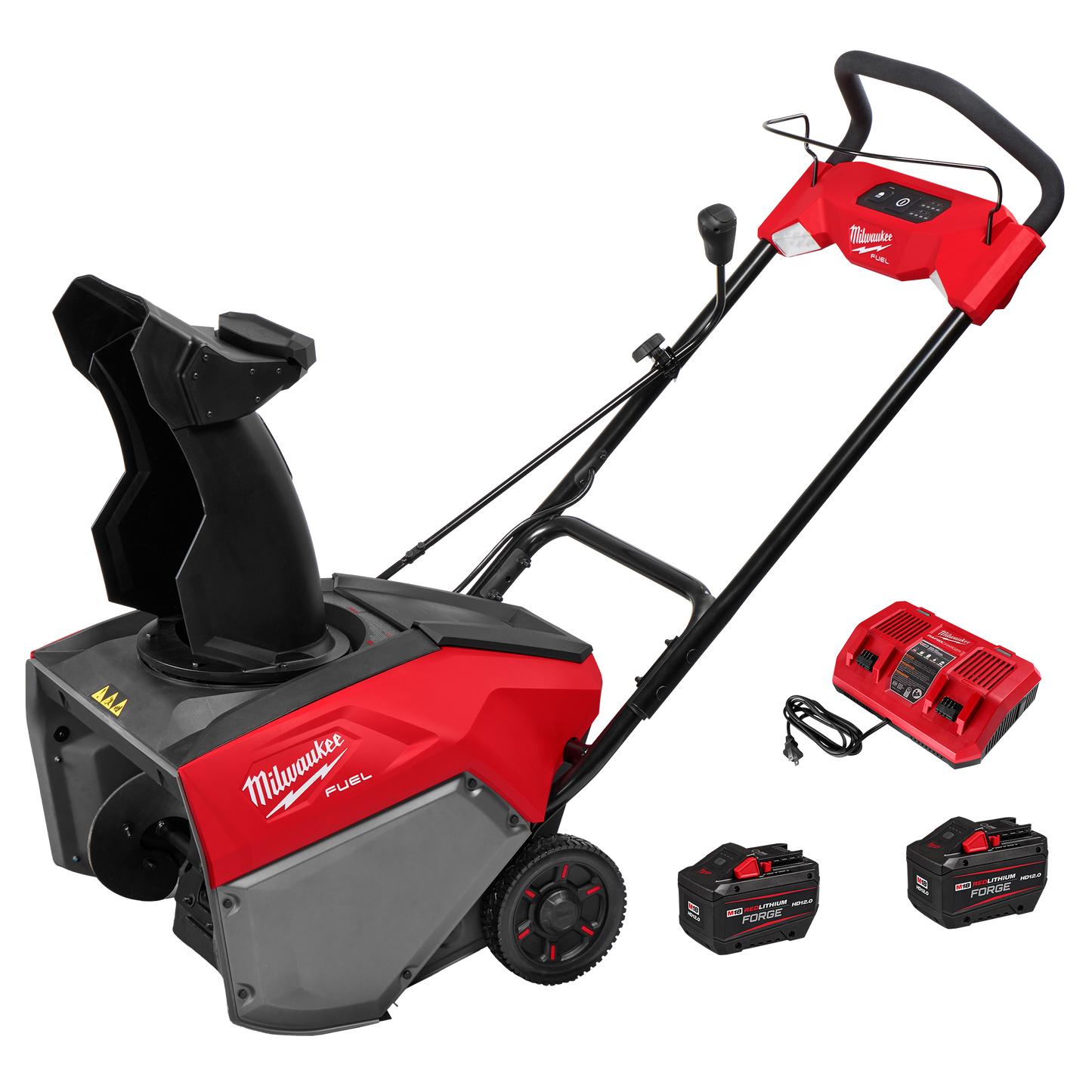 Milwaukee M18 FUEL™ 21" Auger Propelled Dual Battery Single Stage Snow Blower Kit