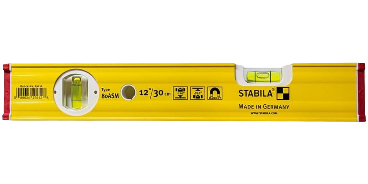 Stabila 12" Type 80 ASM Magnetic Level