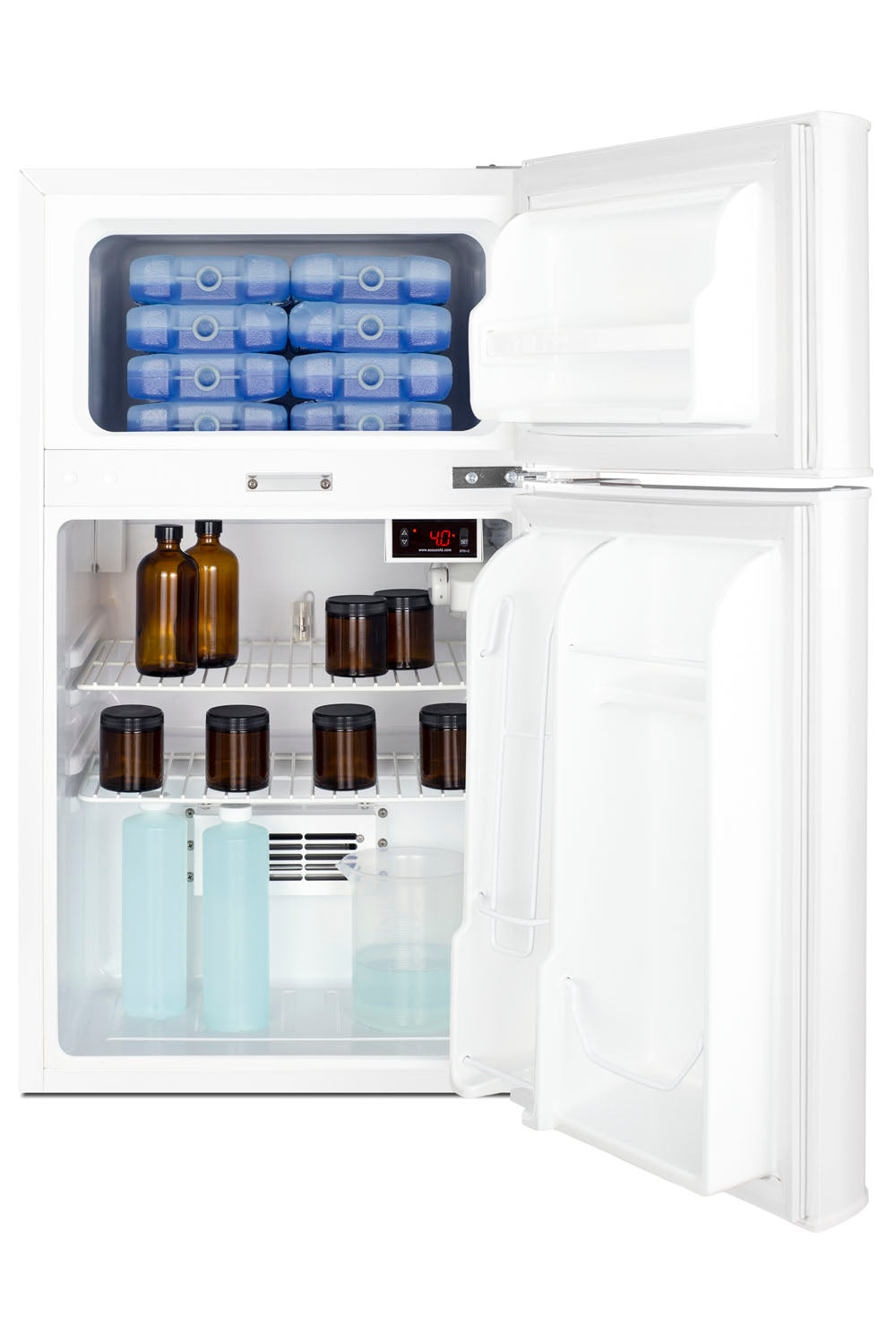 19" Wide General Purpose Refrigerator-Freezer, ADA Height