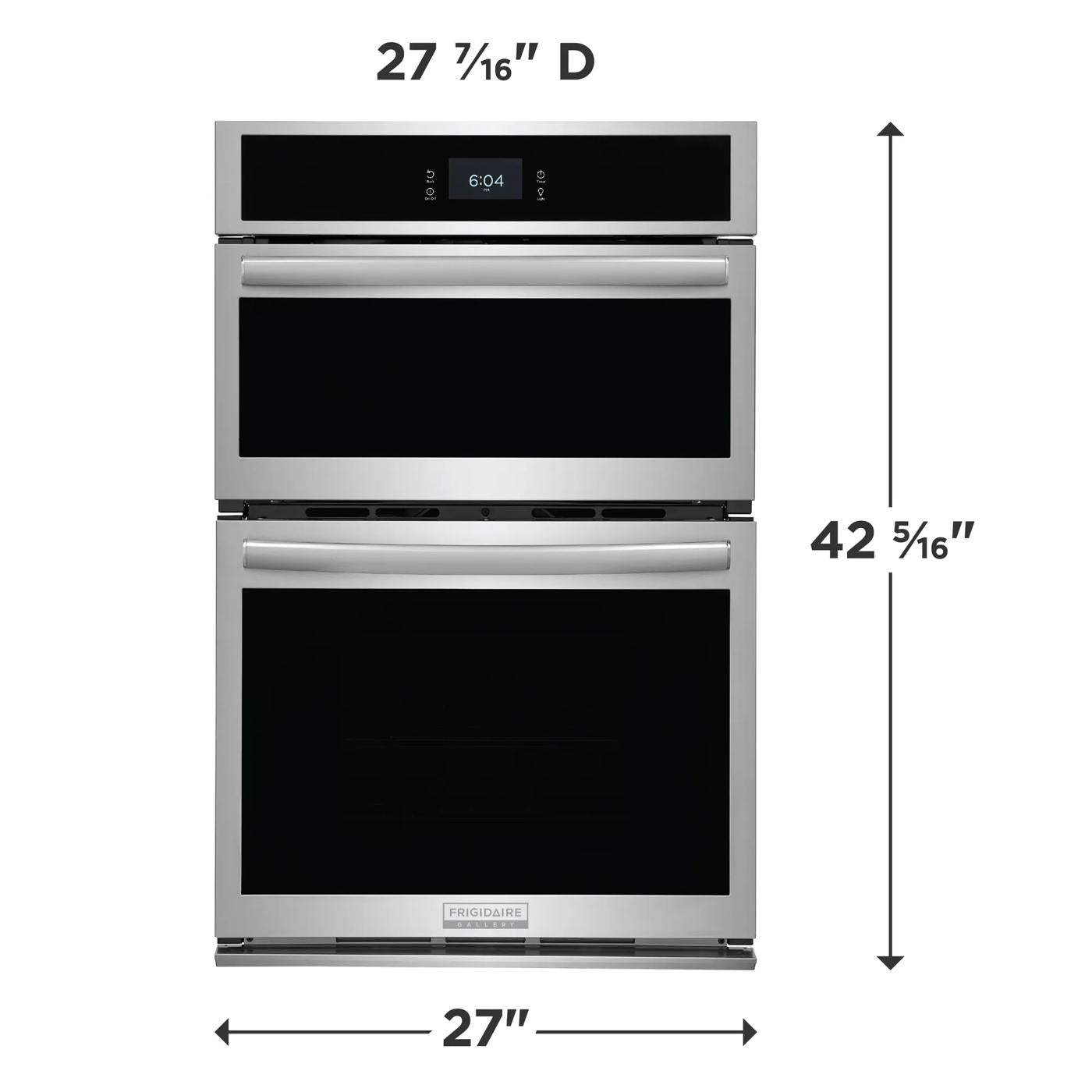 27" Electric Wall Oven and Microwave Combination