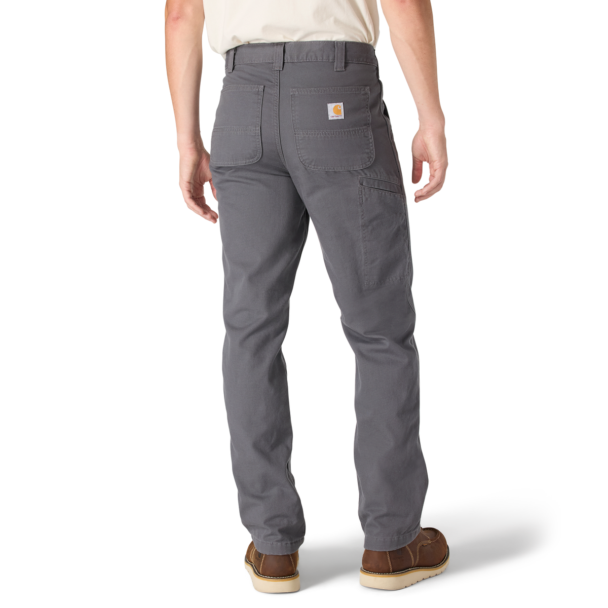 Carhartt Relaxed Straight Rigby Lined Dungaree - Gravel, 36x32