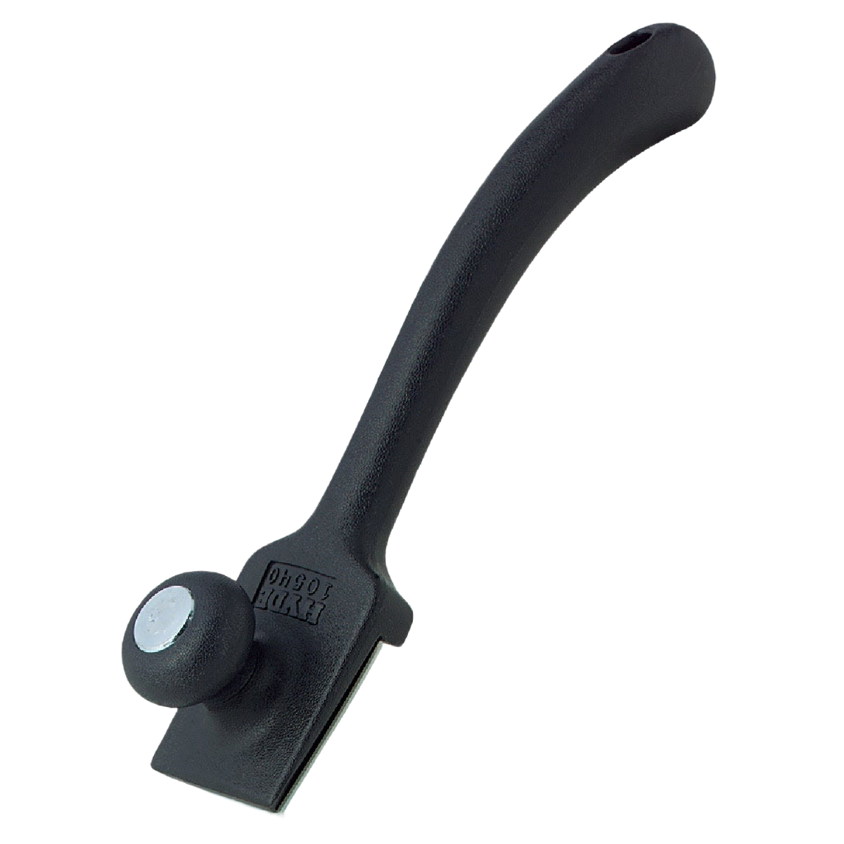 Black and silver durable pull scraper with ergonomic handle for home improvement and paint supplies collection