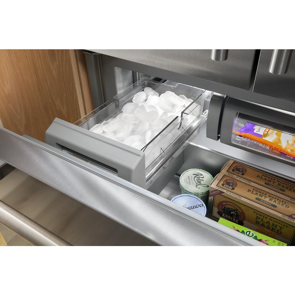 20.8 Cu. Ft. 36" Built-In French Door Bottom Mount Refrigerator with Platinum Interior