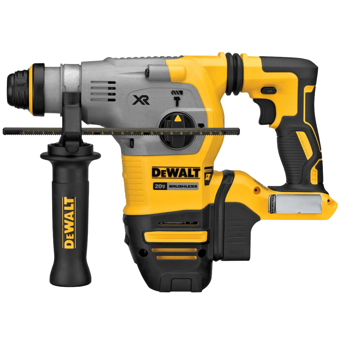 DEWALT 20V MAX* XR® 1-1/8" Brushless Cordless SDS PLUS L-Shape Rotary Hammer (Tool Only)