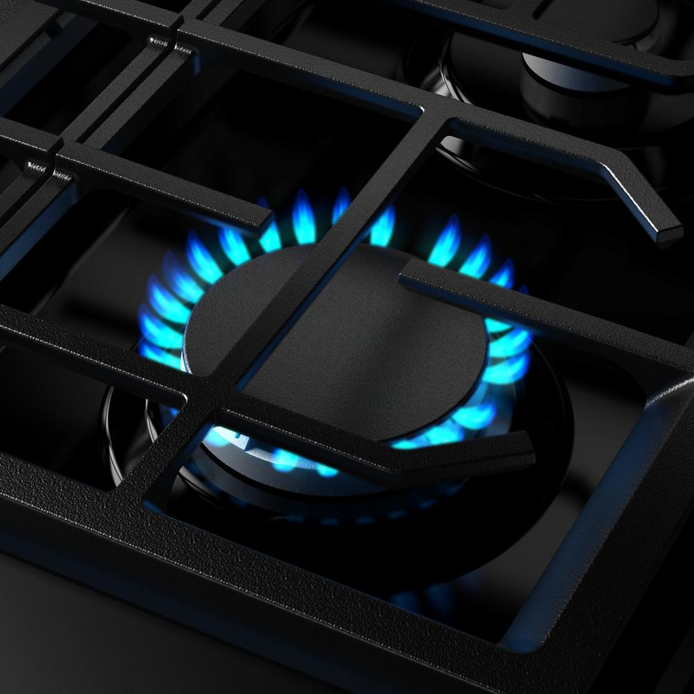 5.0 Cu. Ft. Smart Freestanding Gas Range with Convection Cooking Modes