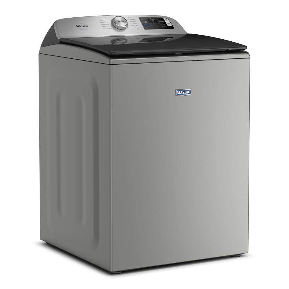 Stainless steel top load washer with digital controls and pet hair removal filter for washers and appliances collections