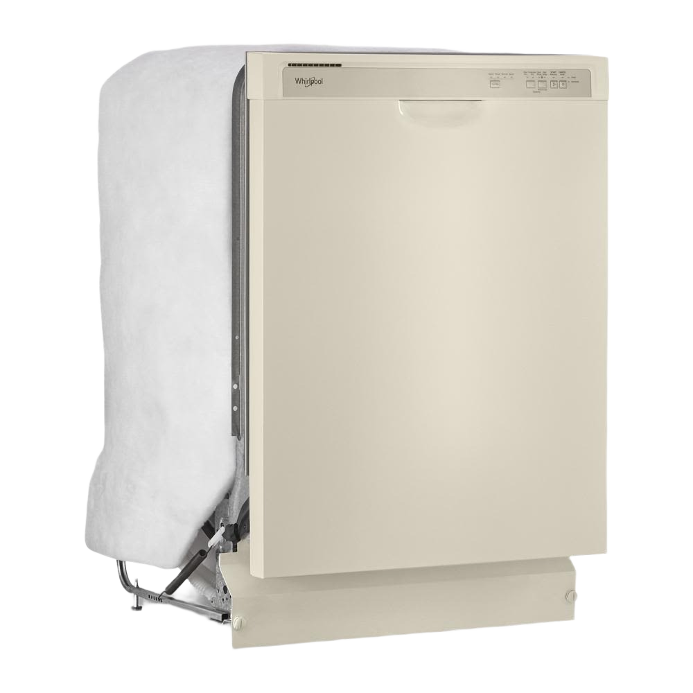 Beige built-in dishwasher with top control panel from Dishwashers and Kitchen & Kitchenware collections at Hartville Hardware
