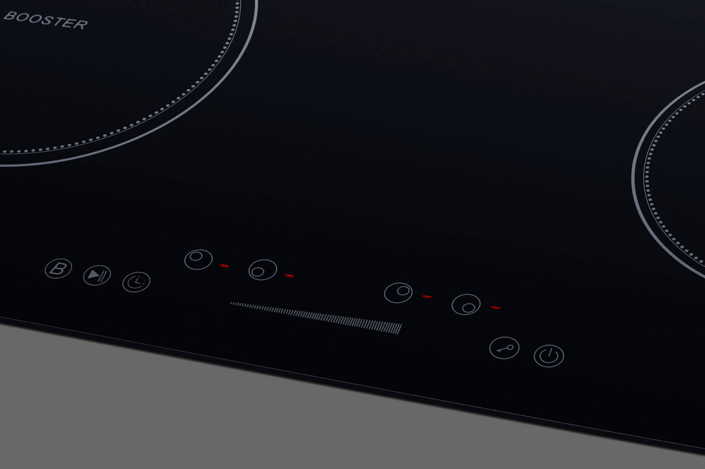 30" Wide 208-240V 4-Zone Induction Cooktop
