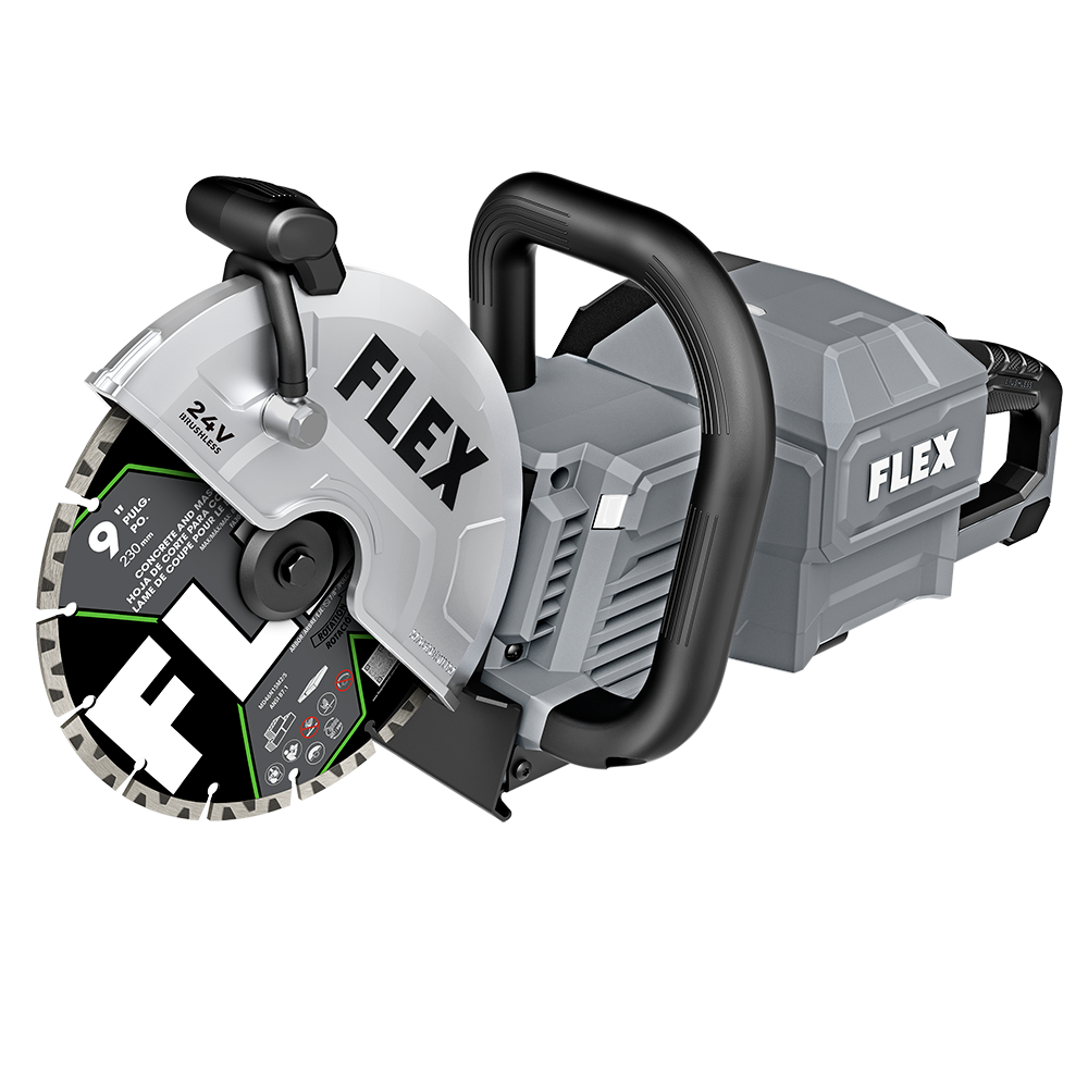 FLEX 24V 9" Handheld Cut-Off Saw Stacked Lithium Kit