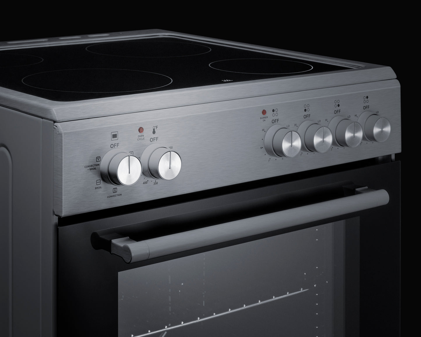 24" Wide Electric Smooth-Top Range