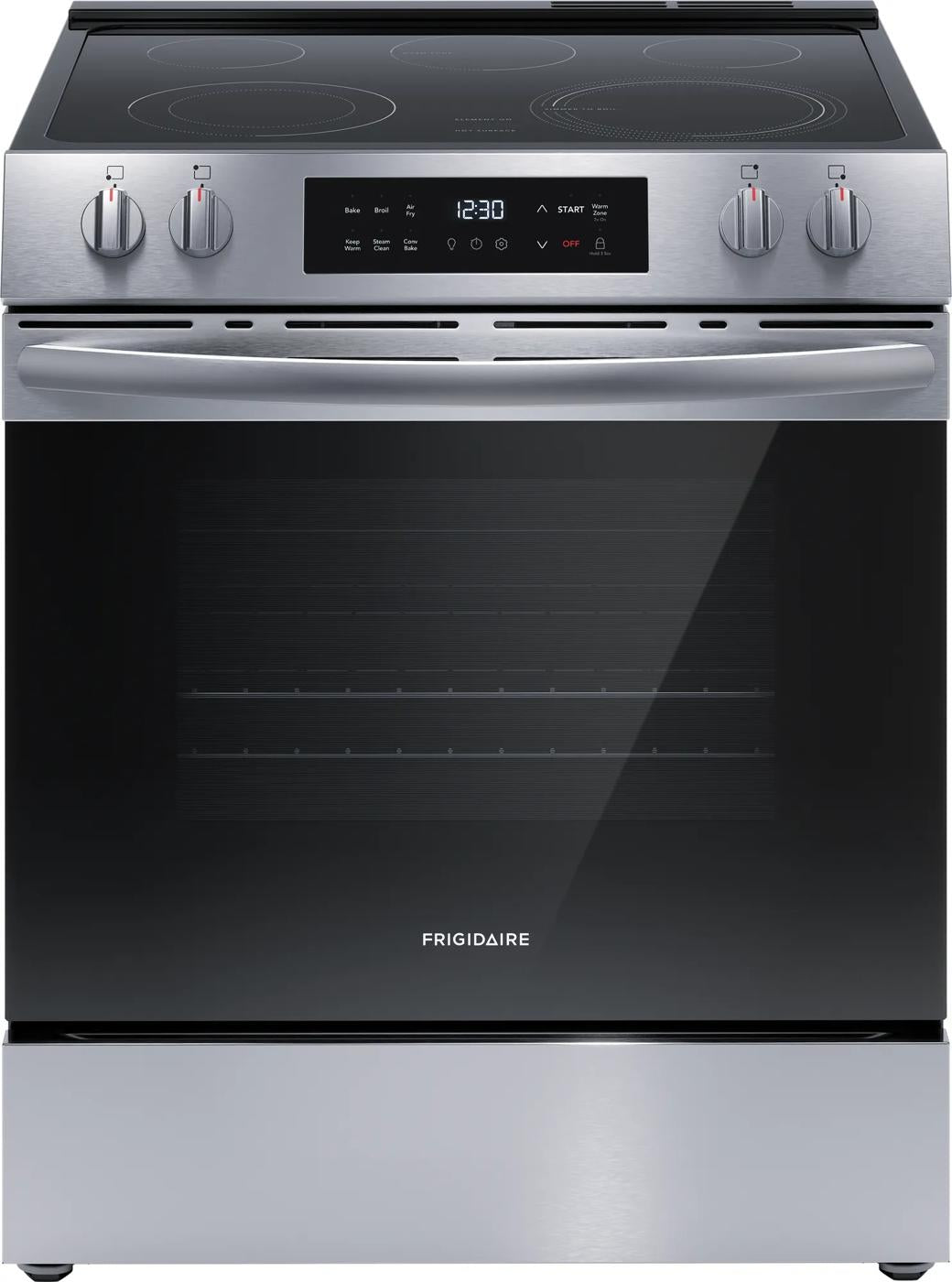 30" Front Control Electric Range with Air Fry