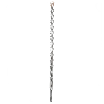 Carbide-tipped SDS-Plus rotary hammer bit with spiral design for heavy-duty drilling in power tool accessories under $100 collections