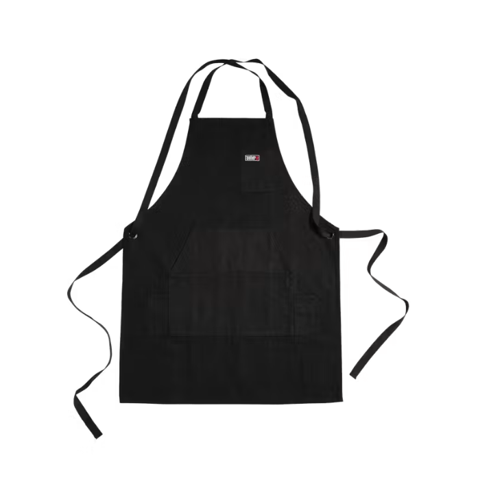 Weber Black Crossback Apron