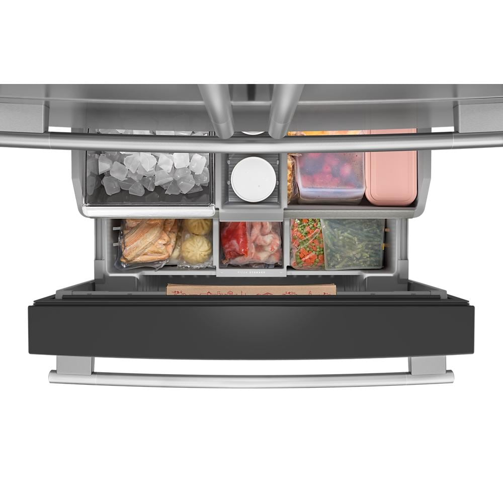 30 cu. ft. French Door Refrigerator with Interior Water and Ice and FreshChill™ Full-Width Refrigerated Drawer