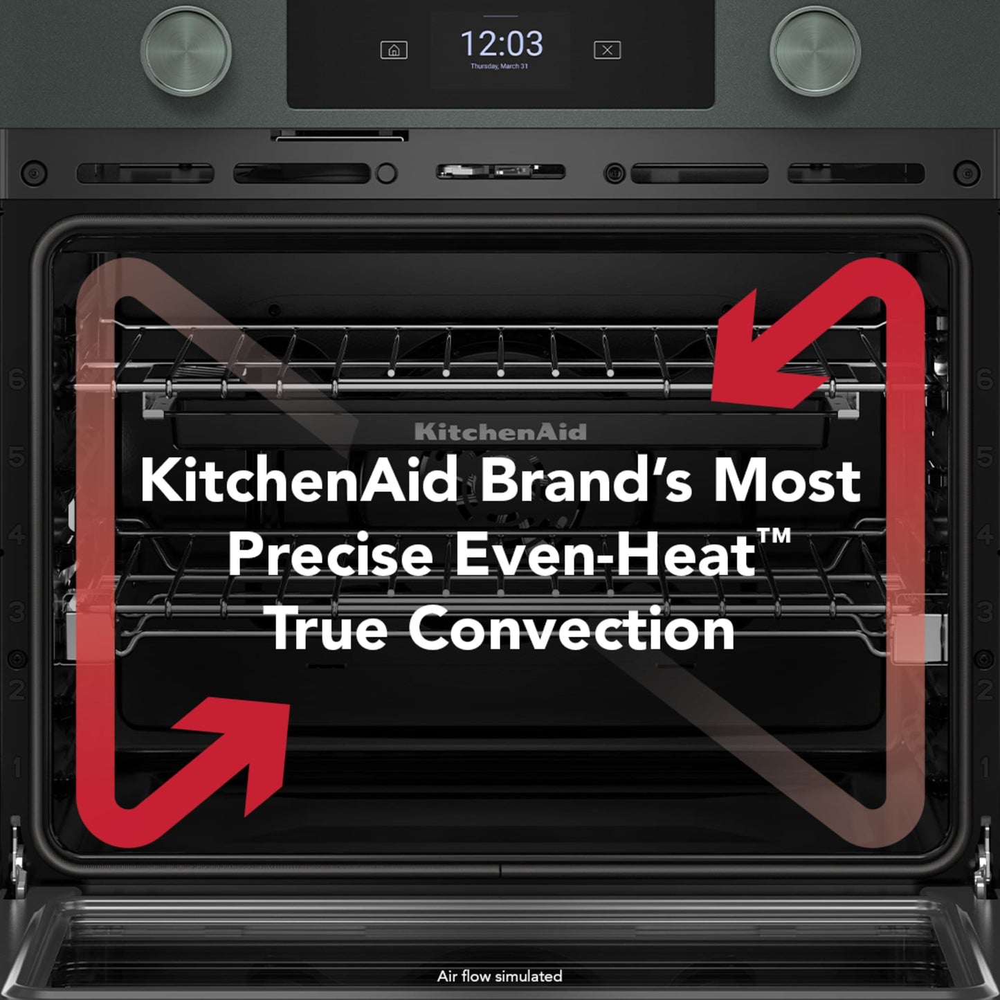 30-inch Smart Electric Combo Wall Oven with Assisted Cooking Modes - Juniper