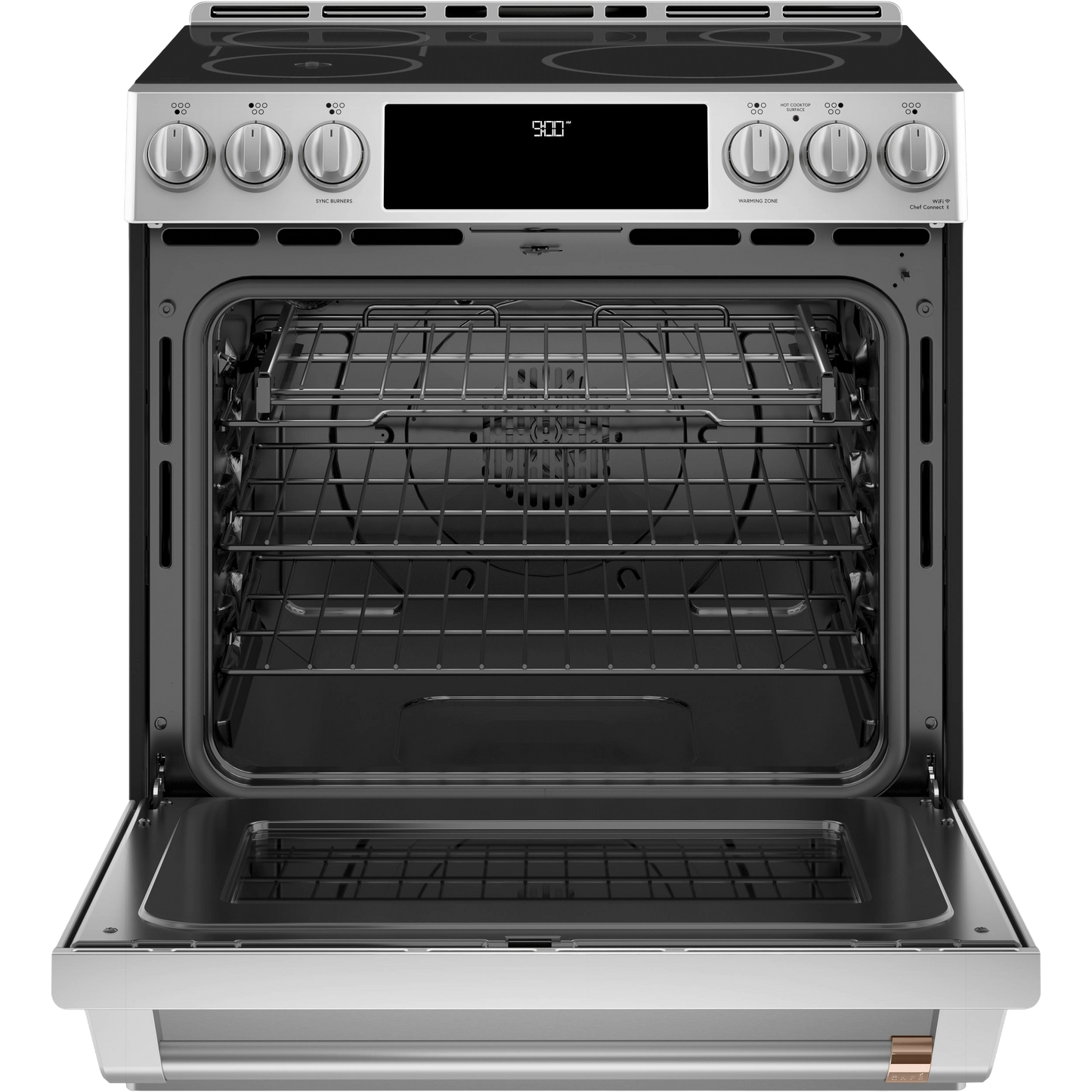 CAFÉ™ 30" Smart Slide-In, Front-Control, Induction and Convection Range with In-Oven Camera