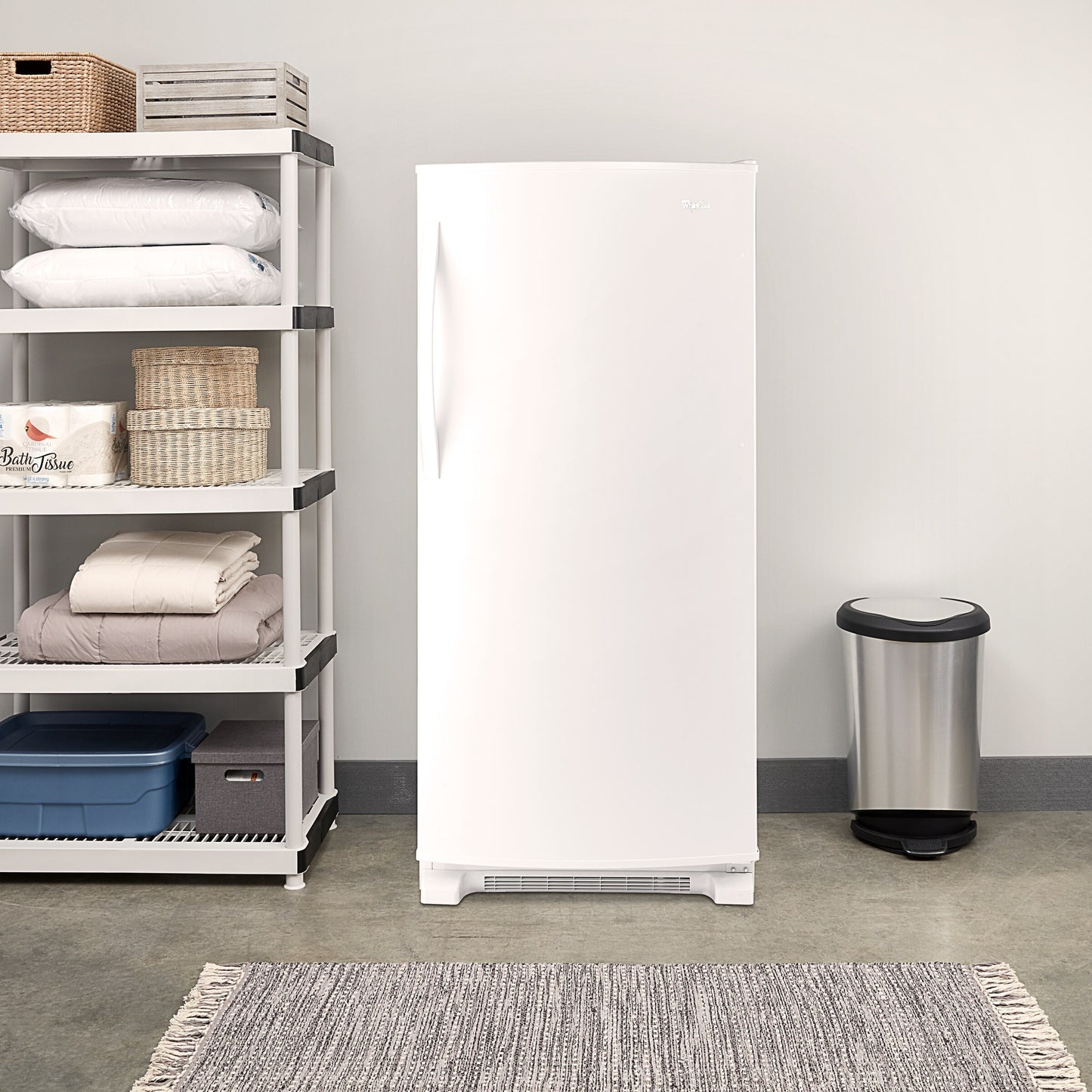 Tall white all refrigerator with side handle in Kitchens, Appliances, and Home Improvement collections