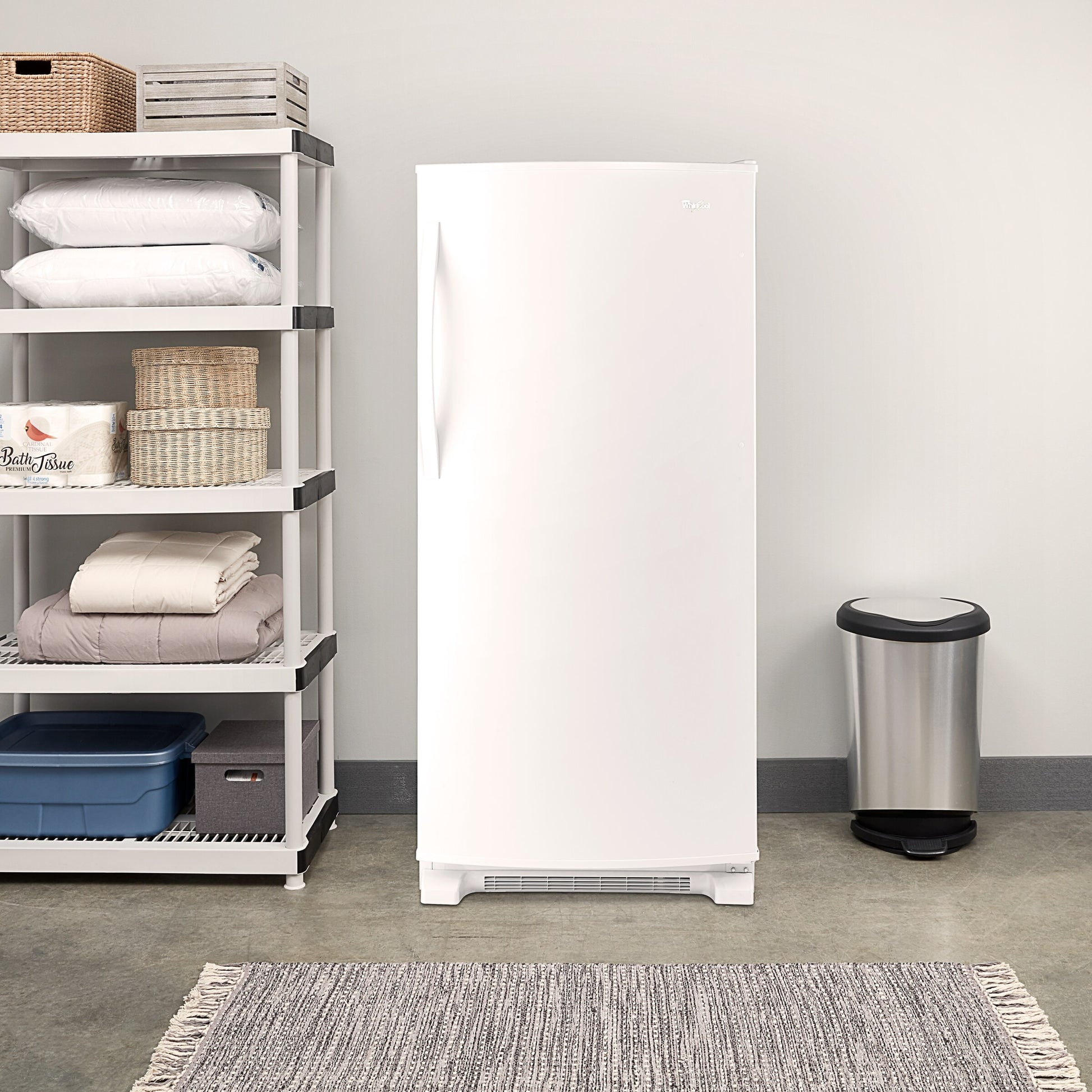Tall white all refrigerator with side handle in Kitchens, Appliances, and Home Improvement collections