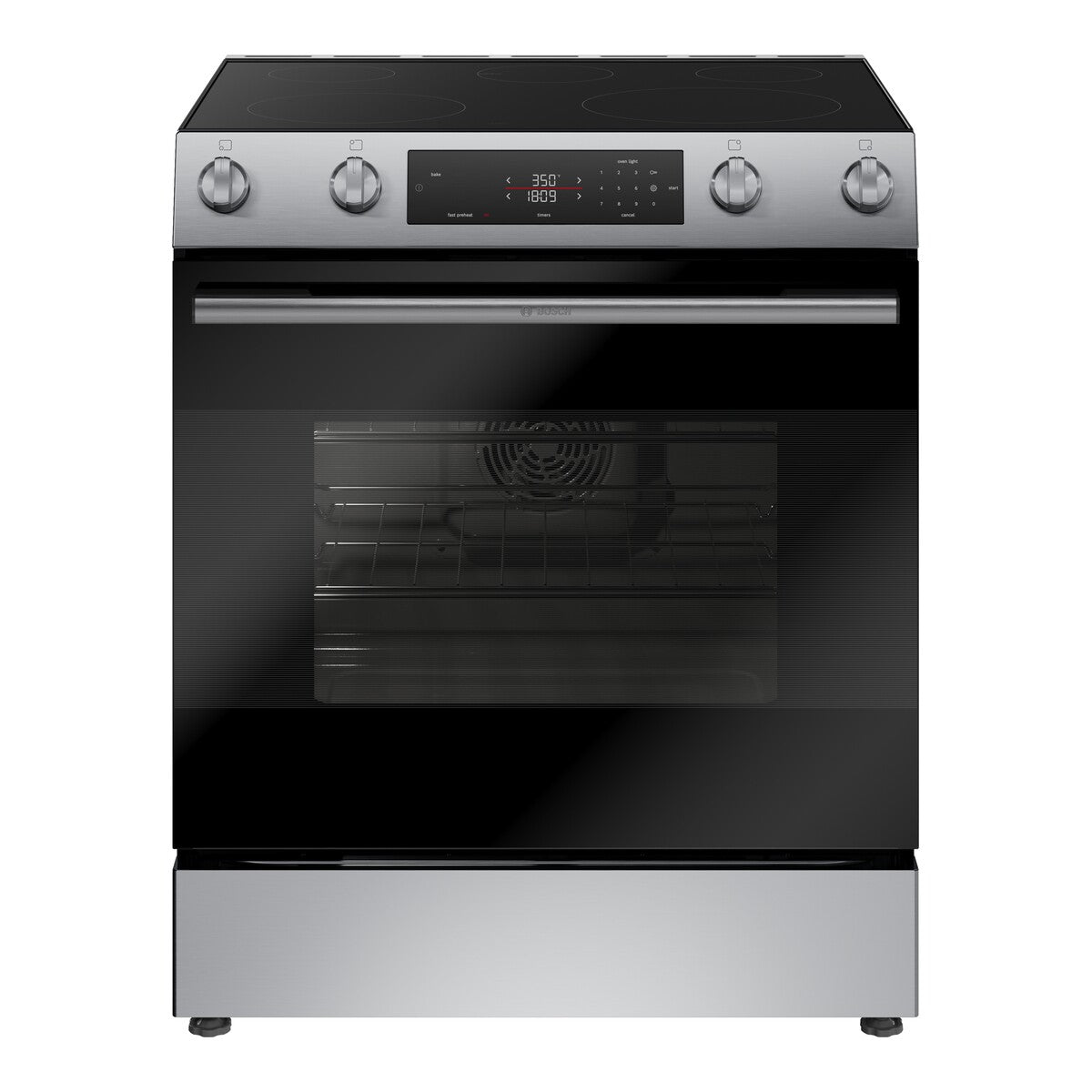 100 Series, Electric Freestanding Range, 30'', Stainless Steel