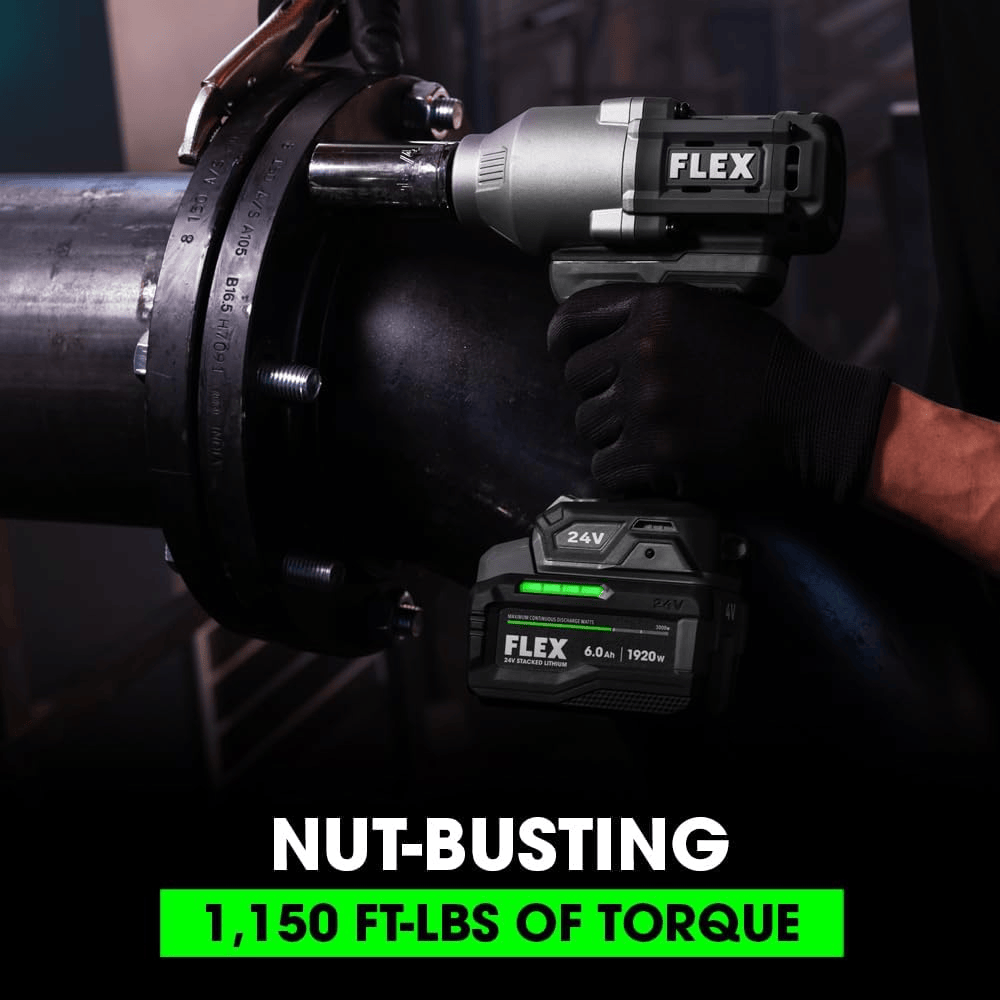 FLEX 24V 1/2" Impact Wrench Kit