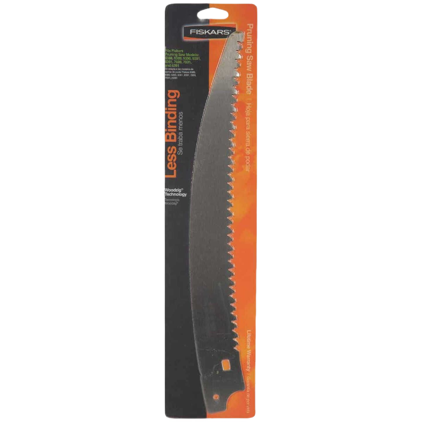 15-inch Fiskars wood pruning saw replacement blade in packaging for garden tools and outdoor hand tools collections