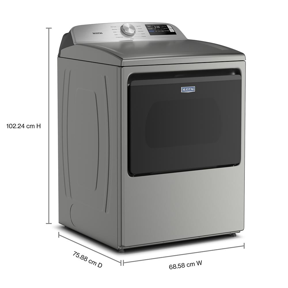 7.4 Cu. Ft. Top Load Electric Dryer with Extra Power and Advanced Moisture Sensing