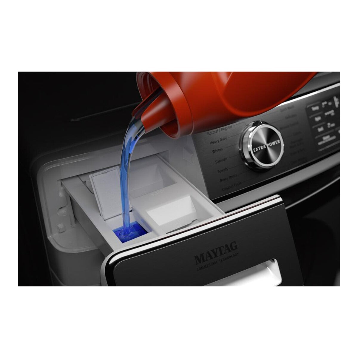 Smart Front Load Washer with Extra Power and 24-Hr Fresh Hold® option - 5.0 cu. ft.