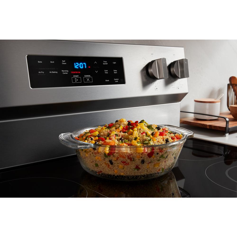 30-Inch Wide Electric Range With No Preheat Air Fry and Air Baking - 5.3 cu. ft.