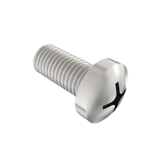 Silver cylindrical head screw with Phillips drive, genuine John Deere part in Parts & Lubricants and Home Improvement collections