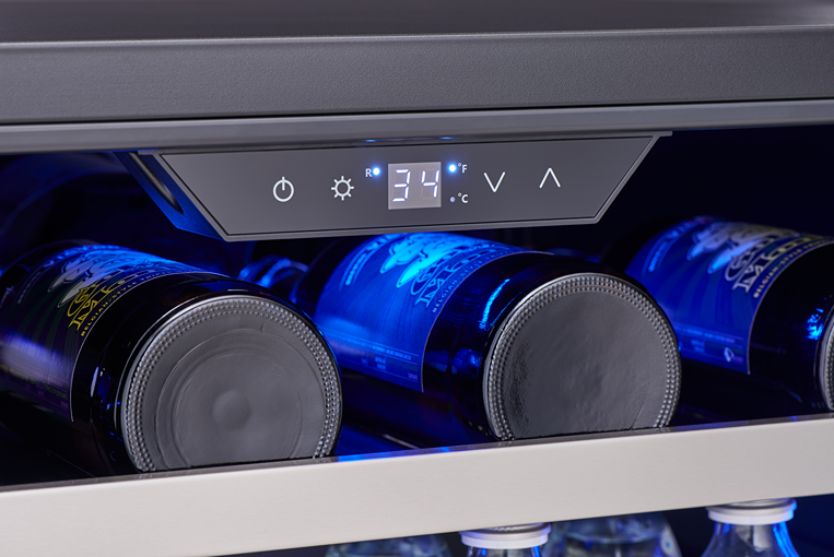 ADA Beverage Center 24",  Reversible, Single Zone