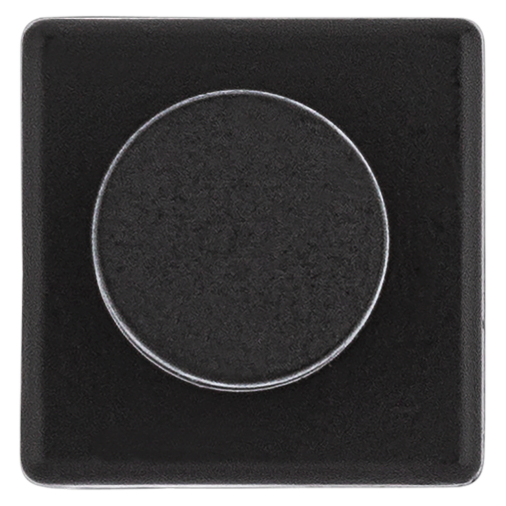 Matte black aluminum door stop with reed pattern designed for wall protection in door accessories under $50 collection
