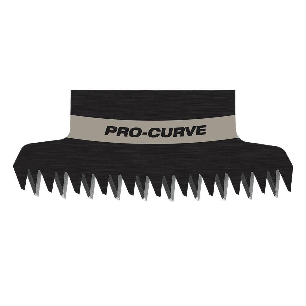 Black high carbon steel Japanese tooth blade with curved tooth design for woodworking and power tool accessories collections