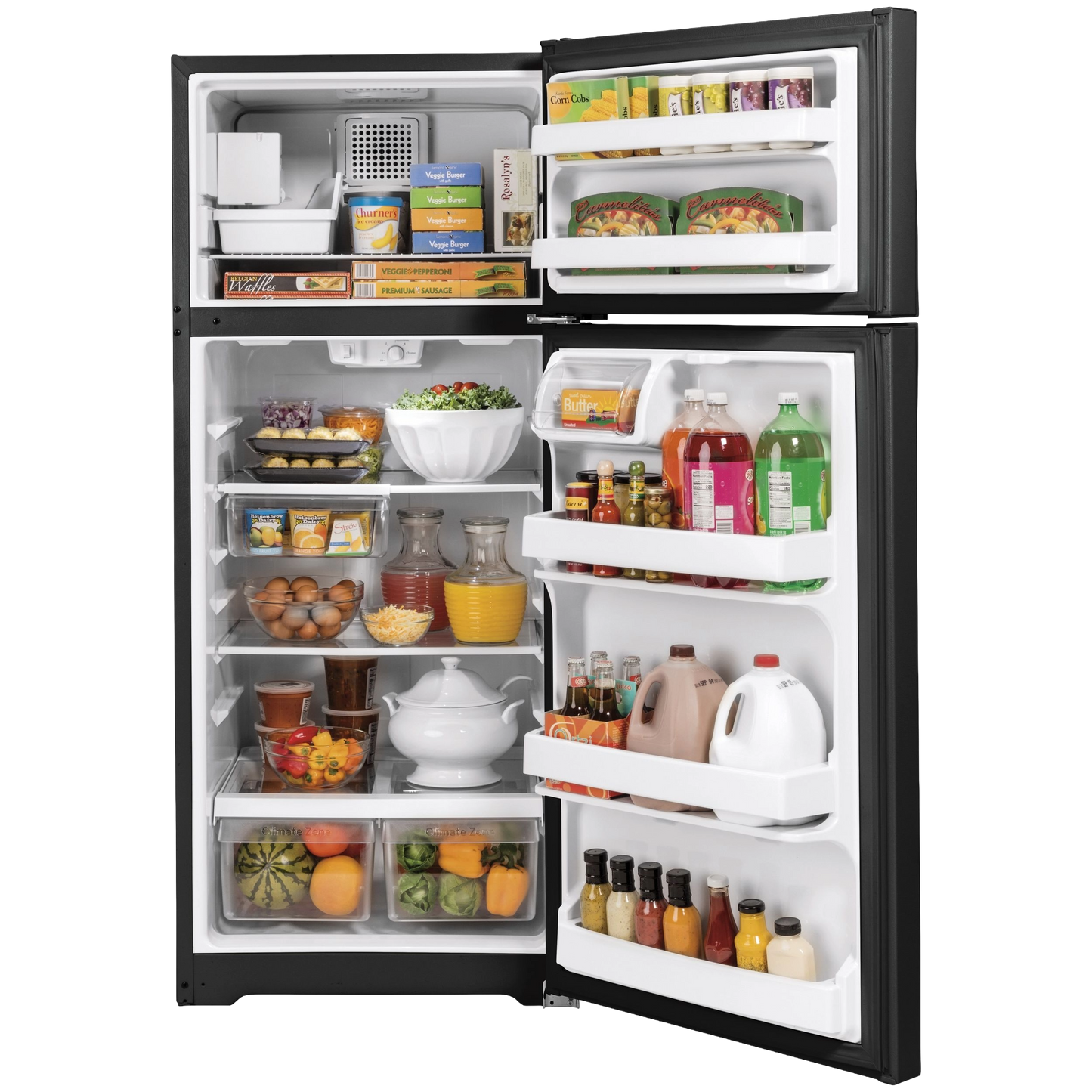 GE® ENERGY STAR® 17.5 Cu. Ft. Top-Freezer Refrigerator